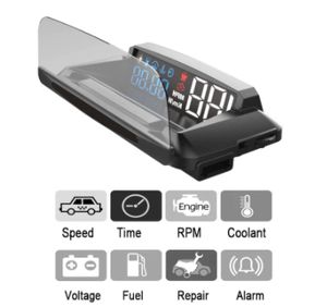 gps スピードメーター速度プロジェクター速度超過アラーム hud L3 ヘッドアップディスプレイ