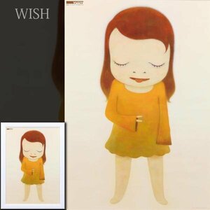 【WISH】奈良美智「Jolie the Little Thinker / Yuz」オフセット 約20号 大作 ◆少女 　　〇現代巨匠 芸術選奨文部科学大臣賞 #24052096