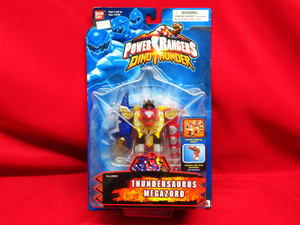 未開封品 BANDAI バンダイ POWER RANGERS パワーレンジャー DINOTHUNDER THUNDERSAURUS MEGAZORD おもちゃ 当時物 管理5B1206B-P3