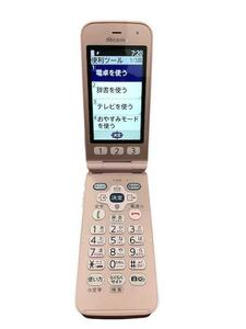 [新品同様3666] docomo らくらくホン F-01M ピンク 送料無料