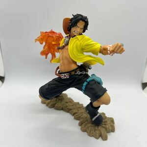 【中古】ワンピース メモリアルログ エース フィギュア one piece バンプレスト 一番くじ 箱なし 