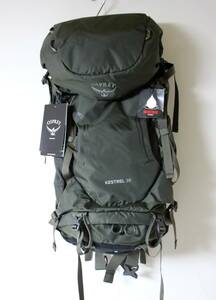 【タグ付き未使用】OSPREY(オスプレー）◆KESTREL38 S/M バックパック ケストレル38 定価27500 オスプレイ