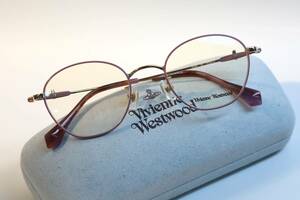 新品　Vivienne Westwood◆ヴィヴィアンウエストウッド　メガネフレーム◆40‐0004　Col.1　メタル　ウェリントン