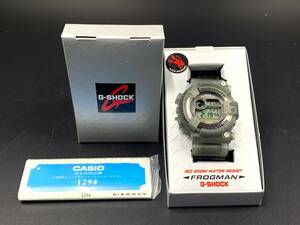 【 マニア放出品！全26個 カシオ Gショック DW-8200MS-８T / FROGMAN 】CASIO G-SHOCK フロッグマン メンインスモーク 極美品 No.9