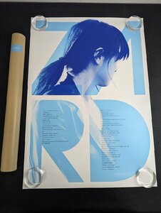 ※◇M965/B2判ポスター【坂井泉水　ZARD】水色/オフィシャルポスター/1円～