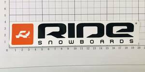 RIDE SNOWBOARDS LOGO ステッカー ライド スノーボード ロゴステッカー