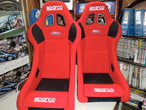 【国内正規品＆メーカー直送】SPARCO JAPAN REV-J QRT バケットシート 2脚セット 赤 お取り寄せ品