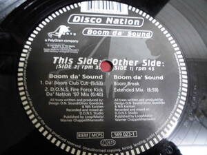 DISCO NATION/BOOM DA