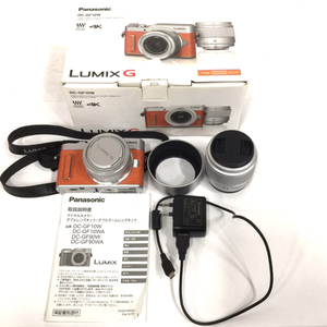 1円 Panasonic LUMIX DC-GF10 1:3.5-5.6/12-32 G 1:1.7/25 ミラーレス一眼 デジタルカメラ C200925