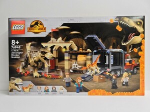 067Z217★【未開封品】LEGO/レゴ ジュラシック・ワールド T-レックスとアトロキラプトルの大脱走 76948 ①