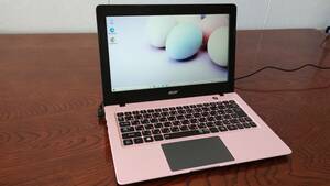 ♪♪acer Aspire One Cloudbook Windows10 pink♪♪