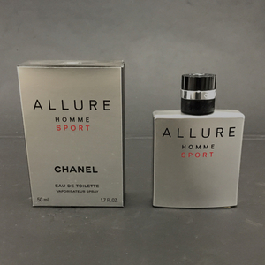 シャネル アリュール オム スポーツ オードトワレ 50ml 香水 保存箱付き CHANEL QG051-93