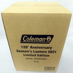 1円～！ 未使用 未開封 コールマン レッド 2021 シーズンズランタン 120周年記念モデル リミテッドエディション Coleman 120th