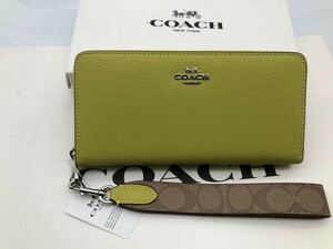 コーチ COACH 長財布 財布 シグネチャー アコーディオンラウンドジップウォレット財布 新品 未使用 贈り物 CK427 c204