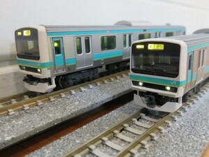 【新品 未走行】 KATO 10-1337/8/9 E231 常磐線 上野東京ライン 15両フル編成 JR東日本 基本+増結+付属 希少 カトー 10-1337 1338 1339