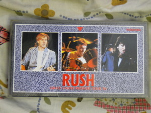 Rush Grace Under Pressure Tour 1984 