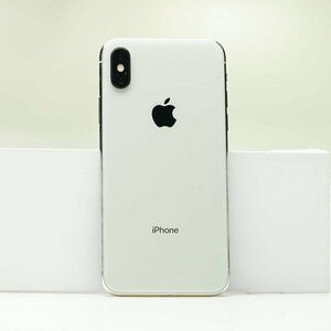 iPhone X 256GB シルバー SIMフリー 訳あり品 ジャンク 中古本体 スマホ スマートフォン 白ロム