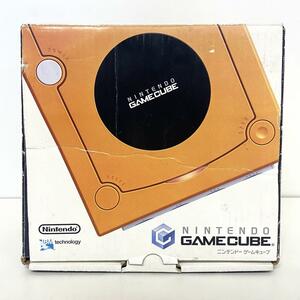 【中古良品】 NINTENDO 任天堂 ゲームキューブ GAMECUBE DOL-001 オレンジ ORANGE 