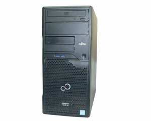 富士通 PRIMERGY TX1310 M1 (PYT1311T3S) Xeon E3-1226 V3 3.3GHz メモリ 4GB HDD 500GB×2 (SATA) DVD-ROM
