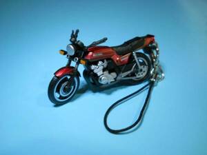 携帯ストラップ ホンダ CB７５０F メタリックレッド ＨＯＮＤＡ キーホルダー マスコット アクセサリー バイク