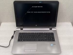HP ProBook 470 G3 ノートパソコン CPU Core i7-6500U メモリ4GB SSD/HDD無し 液晶割れ ジャンク品 /0540N5H11