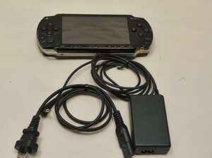 ジャンク品　PSP プレイステーション・ポータブル メタリックブルー PSP-1000 ブラック