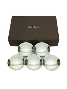 Noritake◆常葉草/F10365/1658/煎茶揃/湯呑/5点セット/ファインポーセレン