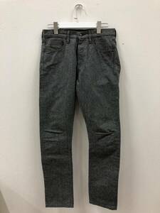 FULLCOUNT / 1110CV TAPERED SELVEDGE COVERT CANVAS　ボタンフライ スリム