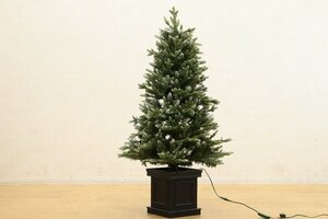 K022304K3 クリスマスツリー 電飾付き 約137cm LED 200球 L