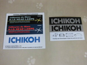 ICHIKOH (市光工業）ステッカー　6枚（3枚組　2枚）　