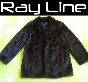 コート レディース Rotiny ロティニー MINK ミンク 毛皮 コート サイズ11 ブラウン系 美品 中古 s02