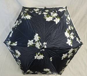( せ-A1-803 )　Roberta Viviani ロベルタ・ヴィヴィアーニ　花柄　おしゃれ　イタリア製　折りたたみ傘　折り畳み　中古