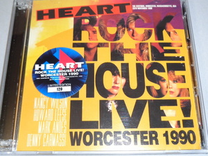 HEART/ROCK THE HOUSE　LIVE！　WORCHESTER　1990　2CD