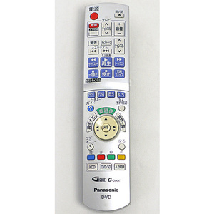 【中古】Panasonic DVDレコーダー「DIGA」用リモコン N2QAYB000186 [管理:1150001565]