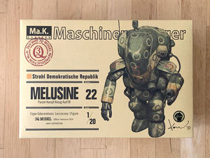 【未組立】1/20 メルジーネ(3Q MODEL) マシーネンクリーガー Ma.k. WAVE(3Q MODEL) MELUSINE