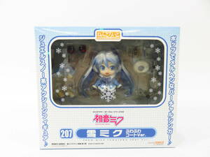 n5246k 【未開封】 ねんどろいど 207 雪ミク ふわふわコートver. グッドスマイルカンパニー [053-000100]