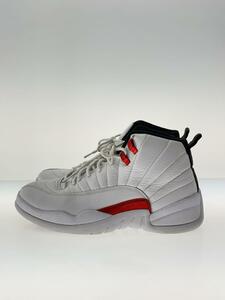 NIKE◆AIR JORDAN 12 RETRO_エアジョーダン 12 レトロ/27.5cm/WHT/レザー