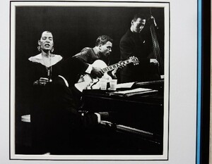 ビリー・ホリディ/アート ピクチャー/スターズ・オブ・ジャズ/1956/額装品/Billie Holiday/jazz/レディ・デイ/奇妙な果実/フォト アート