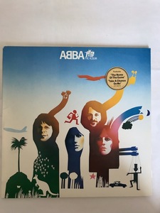 ■レアUKオリジ■ABBA-アバ/THE ALBUM 1977年 英EPIC 見開きジャケ with HYPEステッカー！