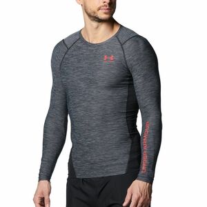 ●送料390円可能商品 アンダーアーマー UNDER ARMOUR HEATGEAR 吸汗速乾 長袖 コンプレッション シャツ [13783520351N-L] 三 弐★QWER