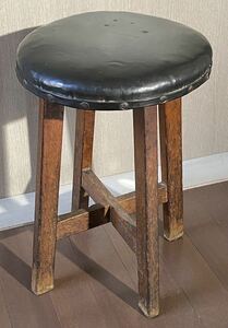 アンティーク 木製 スツール 丸イス 椅子 チェア 腰掛け ビンテージ ヴィンテージ 家具