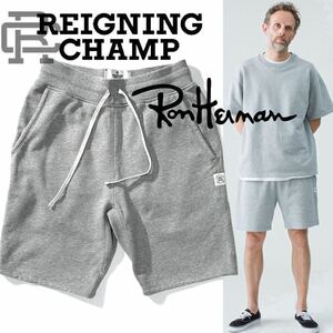 【REIGNING CHAMP for Ron Herman】RHC ロンハーマン レイニングチャンプ別注 テリー裏毛 スウェットショートパンツ イージーショーツ