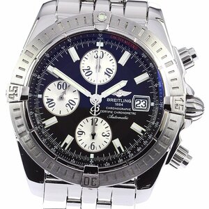 ブライトリング BREITLING A13356 クロノマット エボリューション クロノグラフ 自動巻き メンズ 良品 _785821