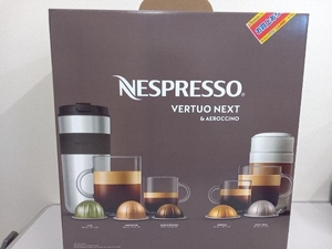 Nestle GDV1-WH-A3B Nespresso ヴァーチュオネクスト GDV1-WH-A3B [バンドルセット ホワイト] コーヒーメーカー2020年式