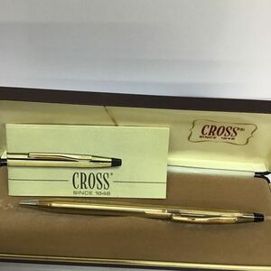 CROSS クロス ボールペン 繰り出し式【中古】