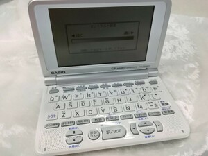 g_t W419 ★電子辞書 CASIO EX-word DATAPLUS2 XD-ST4100H★ ※画像のもののみ【現状品】