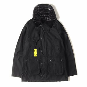 MONCLER モンクレール ジャケット サイズ:XS 22AW BARBOUR ダウンベスト ライナー ワックスコットンジャケット WIGHT バブアー ブラック