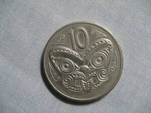 ニュージーランド　マオリ　10セント　1982