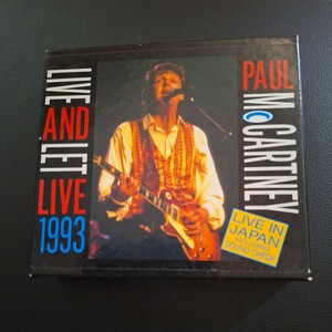 ポール・マッカートニー　LIVE　AND　LET　LIVE　１９９３ 箱仕様盤　二枚目