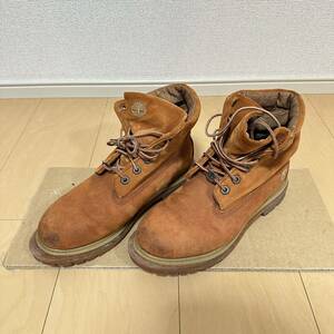 ティンバーランド レディース ロールトップ 25.5cm Timberland ブーツ メンズ 靴 ウィート オレンジ